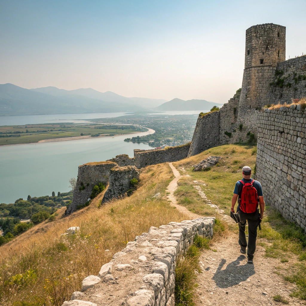 Wanderung zur Burg Rozafa