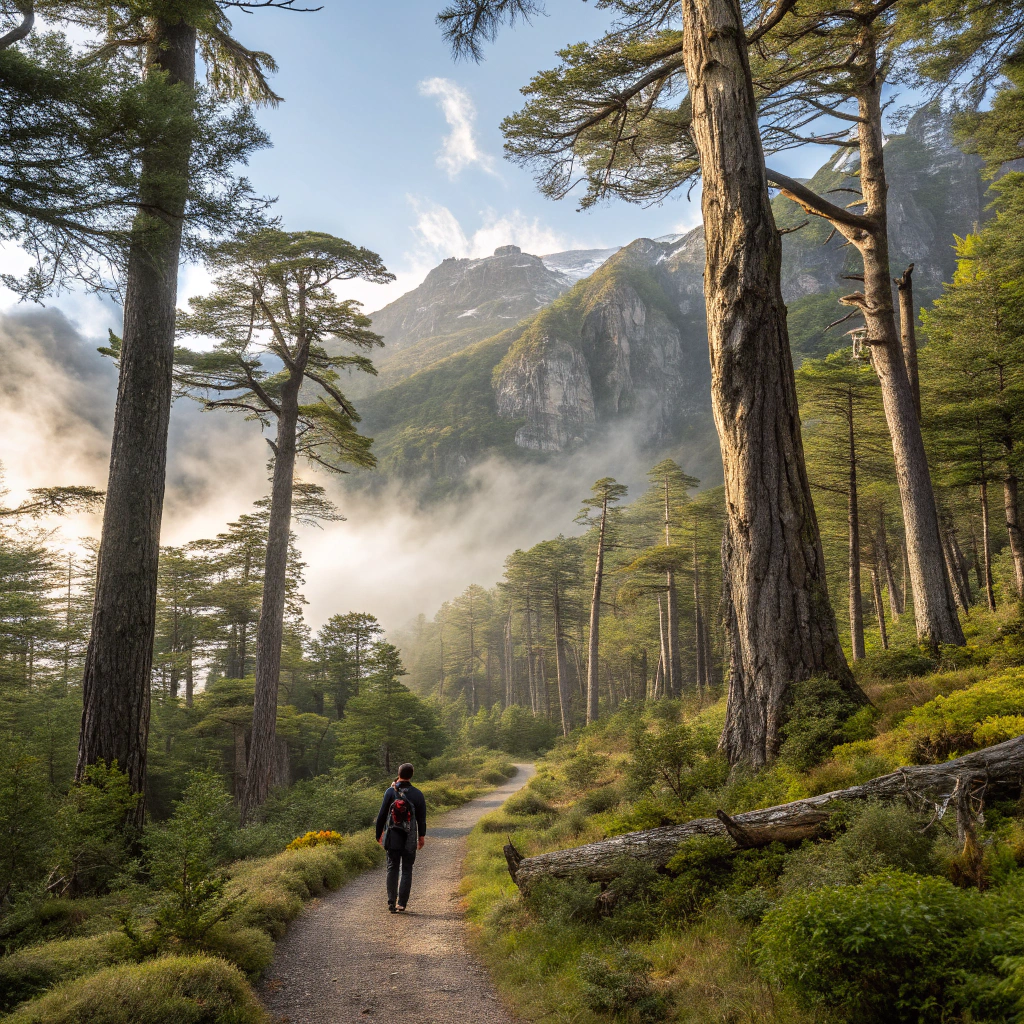 Besuch des Nationalparks Los Alerces