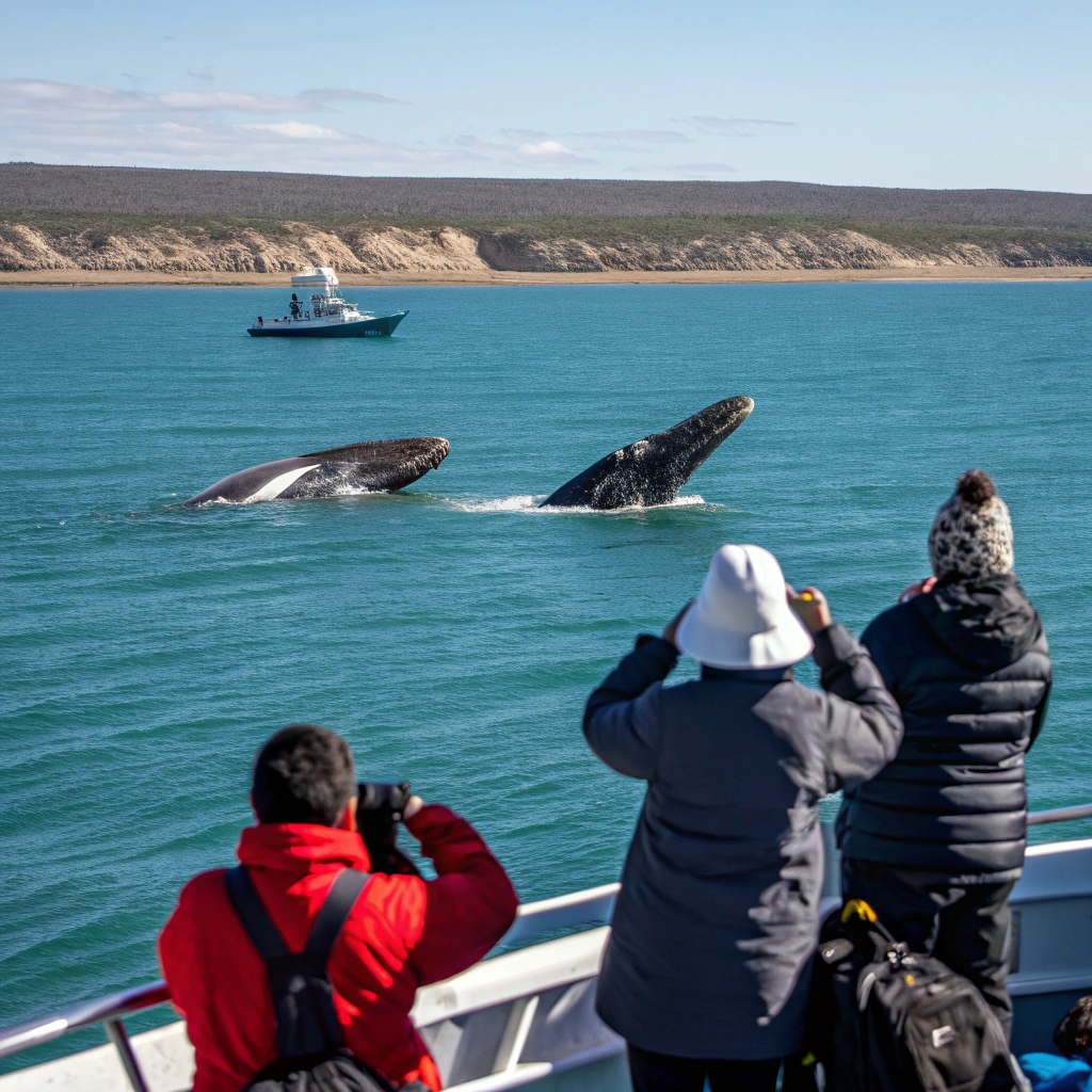 Walbeobachtung in Puerto Madryn