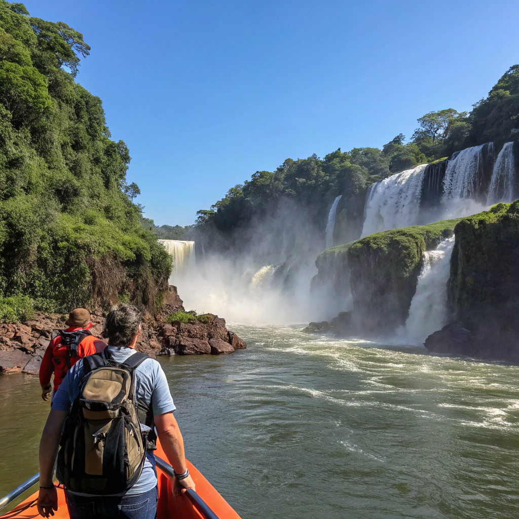 Wanderung zu den Saltos del Moconá