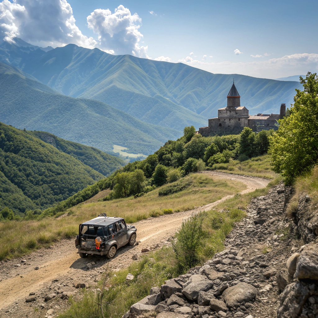 Offroad-Abenteuer zum Goshavank Kloster