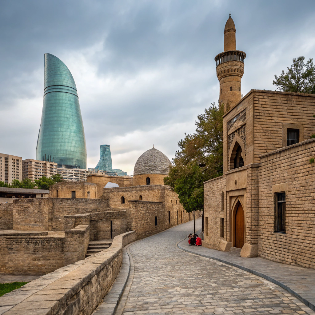 Altstadt Baku erkunden