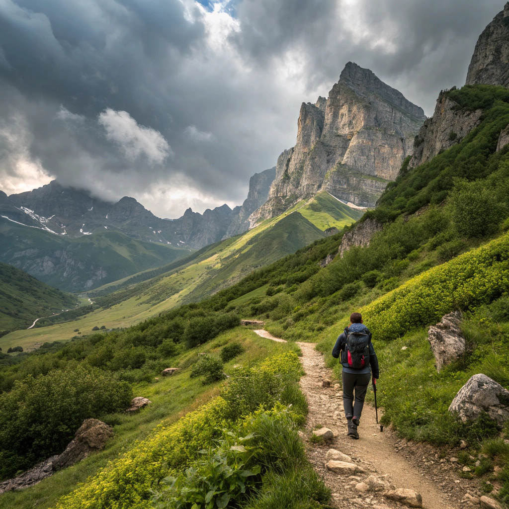 Wanderung im Kaukasus