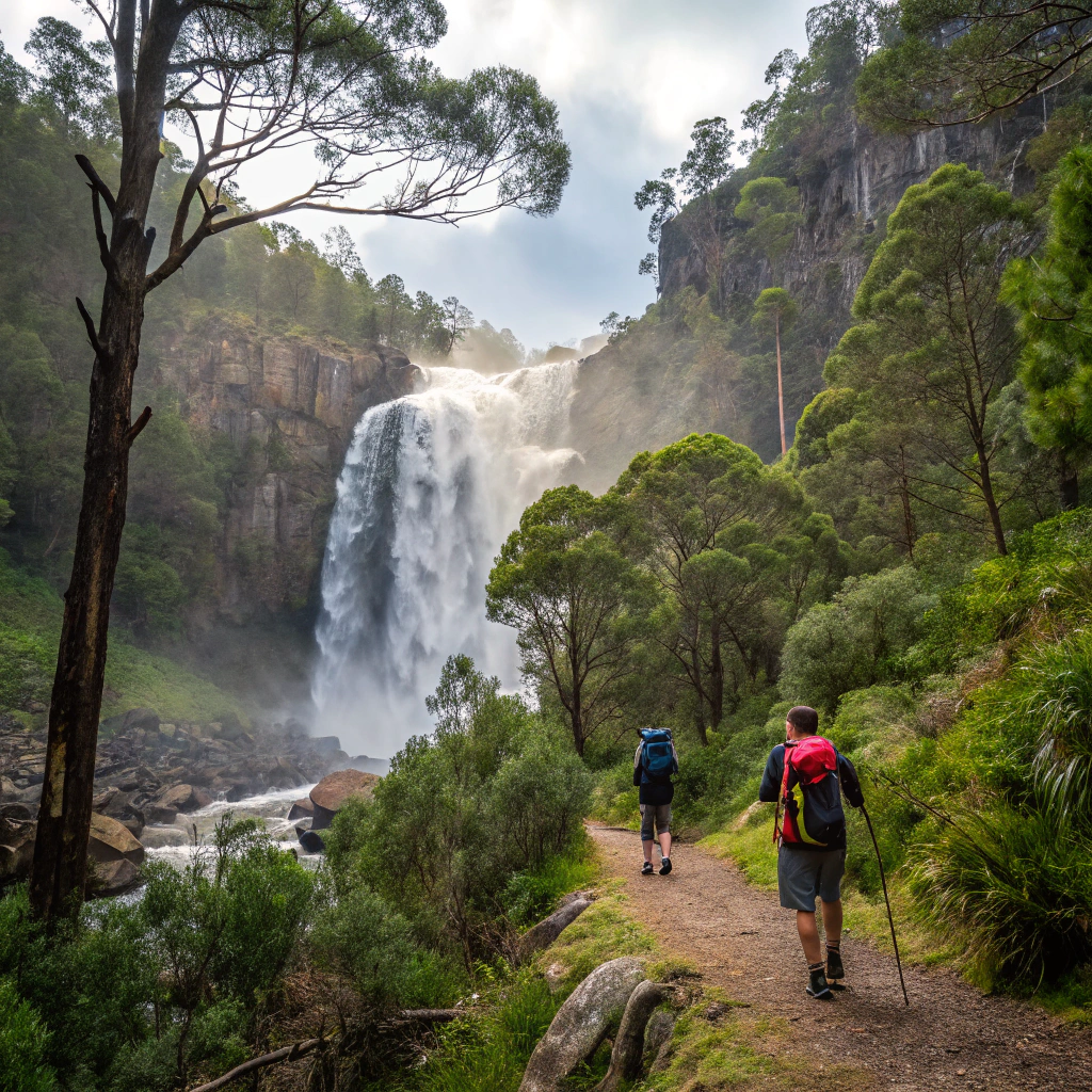 Wanderung zum Mackenzie Falls