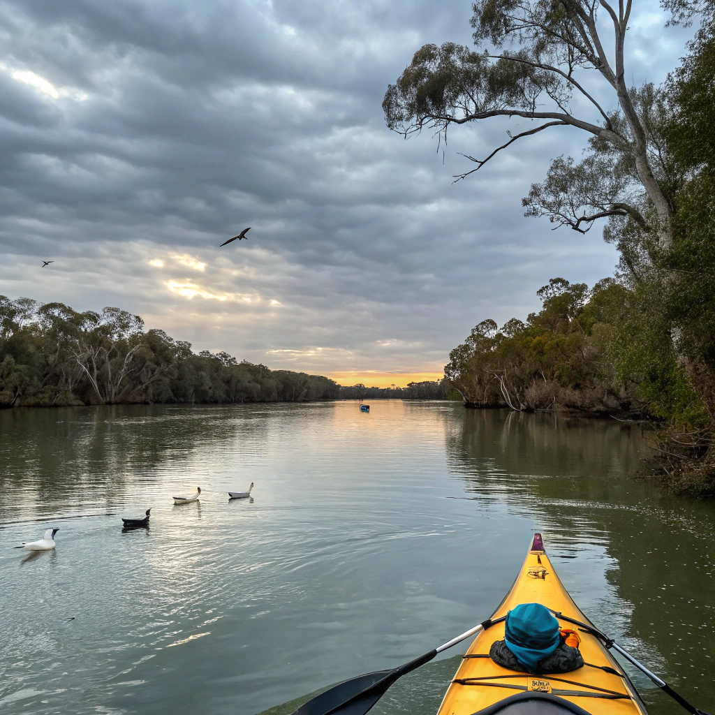Kajaktour auf dem Murray River