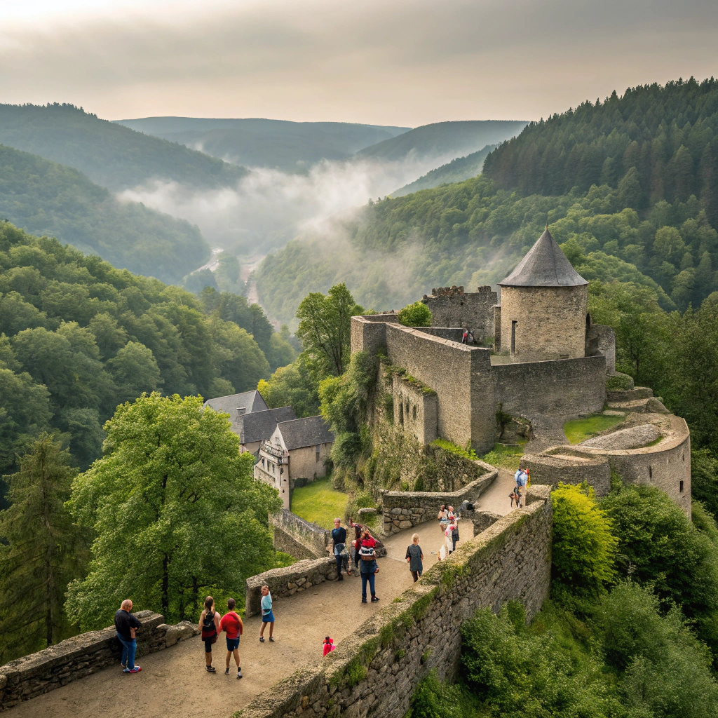 Visita al castillo de Bouillon