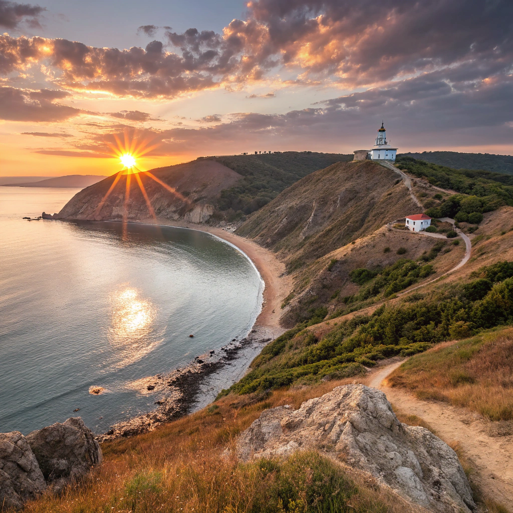 Sunrise at Cape Emine