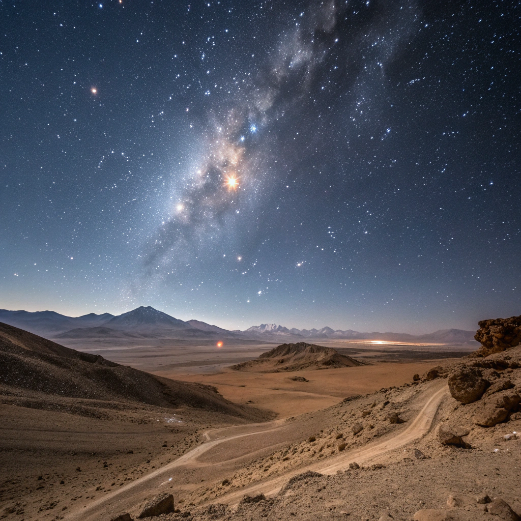 Sternenbeobachtung in der Atacama