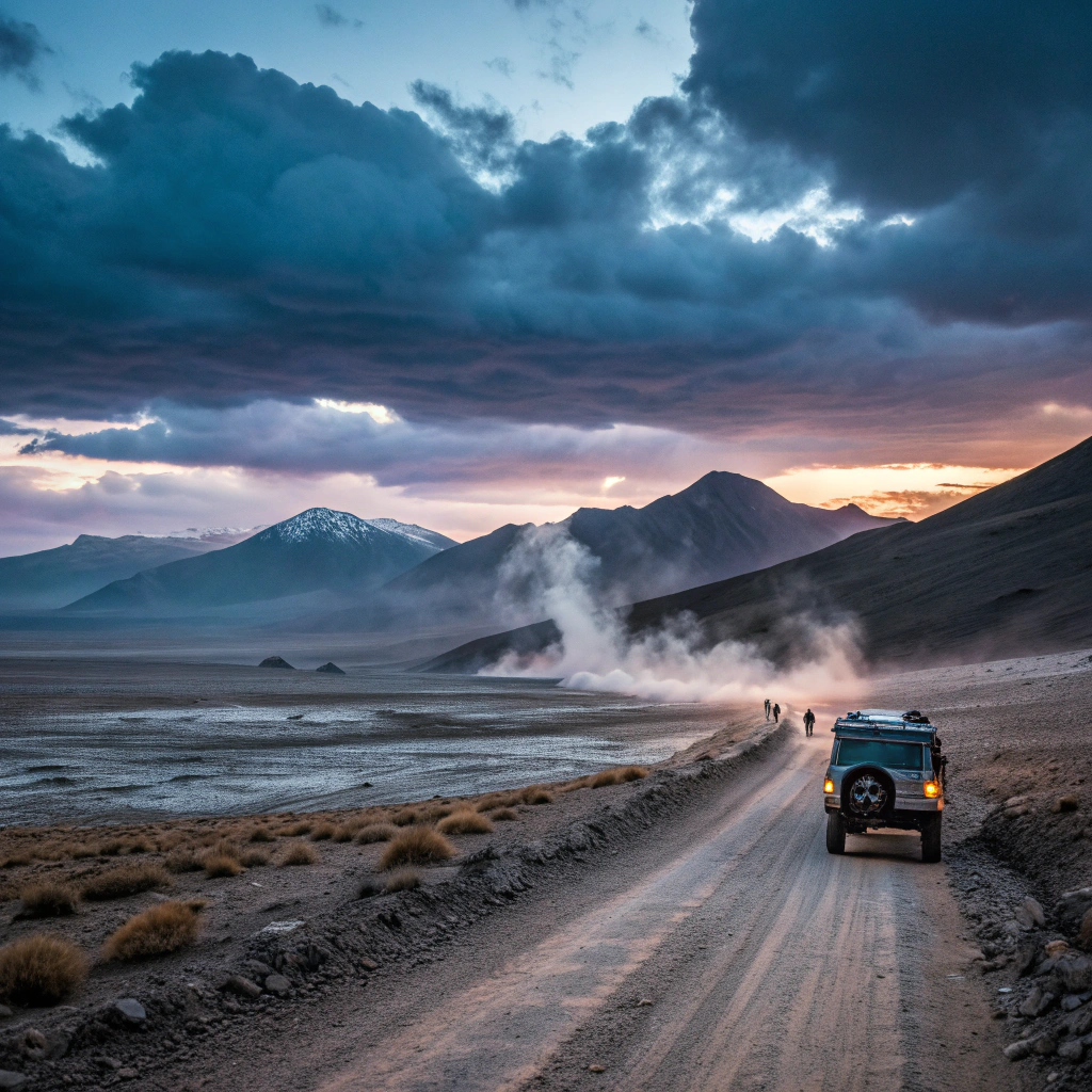 Offroad-Abenteuer zu den Geysiren del Tatio