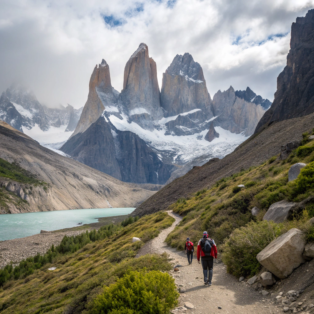 Trekking zum Basislager der Torres del Paine