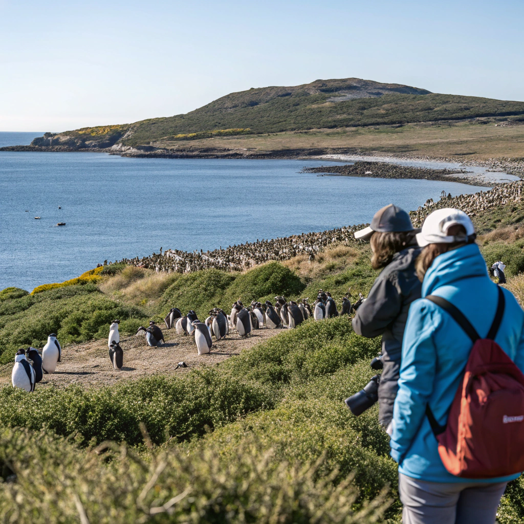 Beobachtung von Pinguinen auf Isla Magdalena