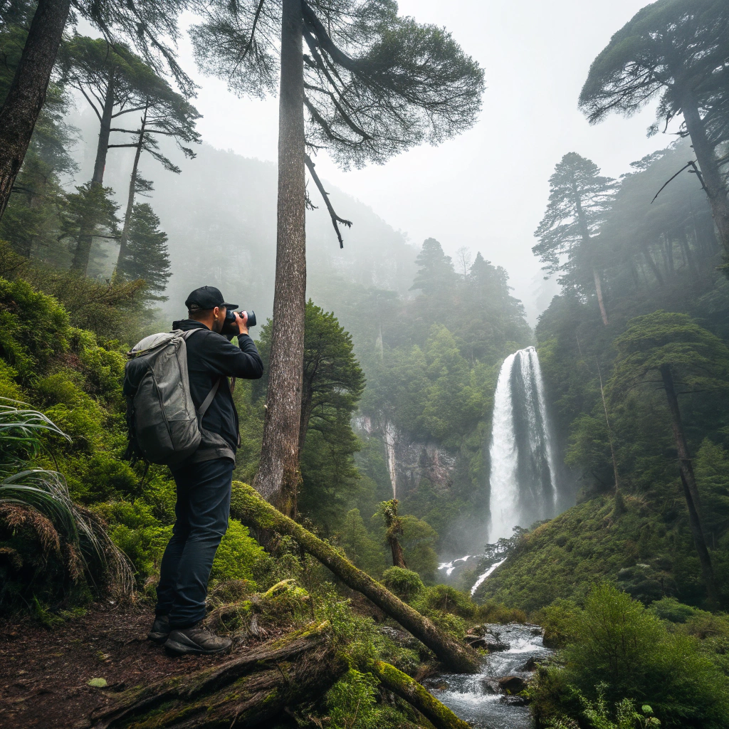 Wanderung im Alerce Andino Nationalpark