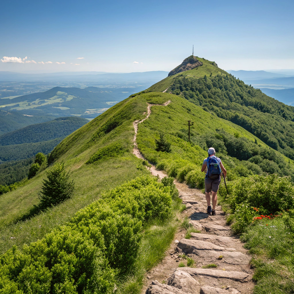 Besteigung des Puy de Dôme