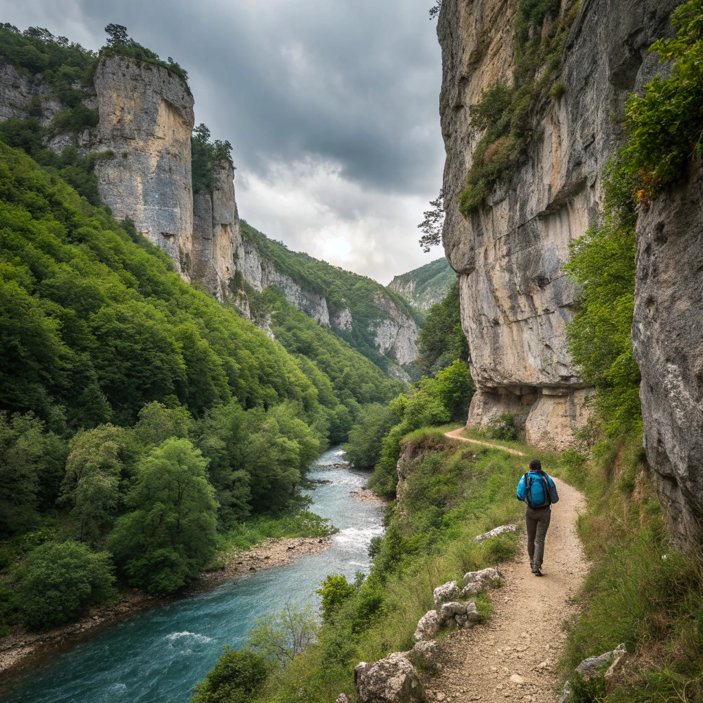 Wanderung durch die Gorges de la Sioule