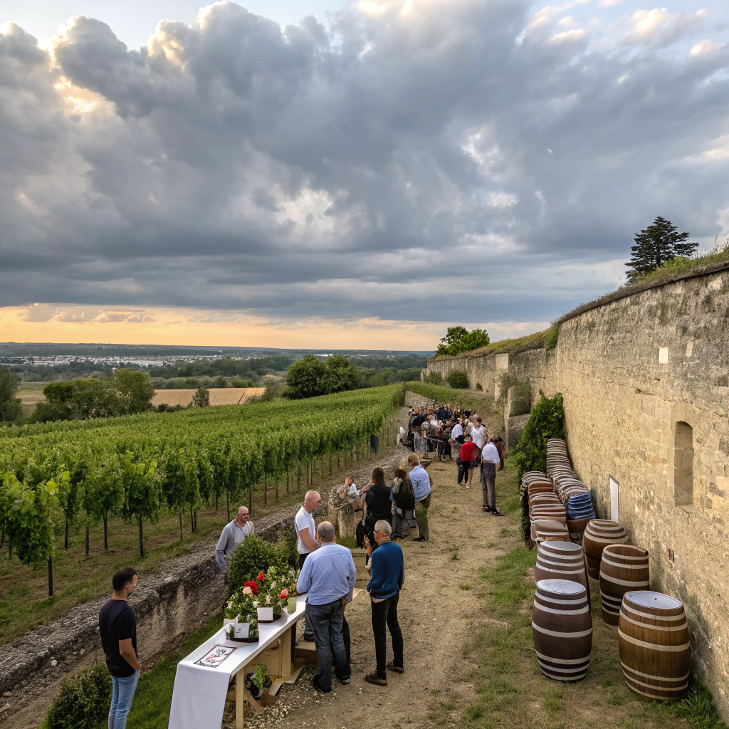 Wijnproeverij in Vouvray
