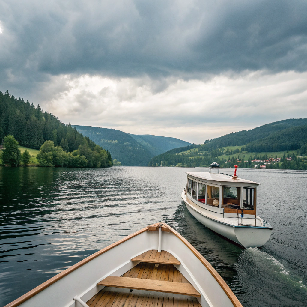 Bootsfahrt auf dem Lac de Gérardmer