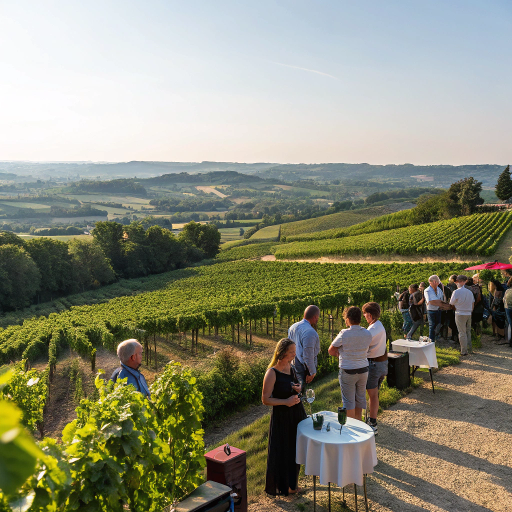 Vinproving i Bordeaux