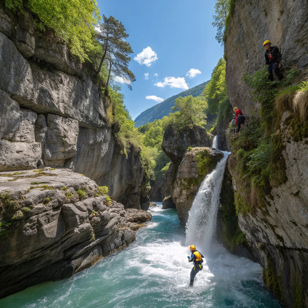 Canyoning in den Gorges du Fier