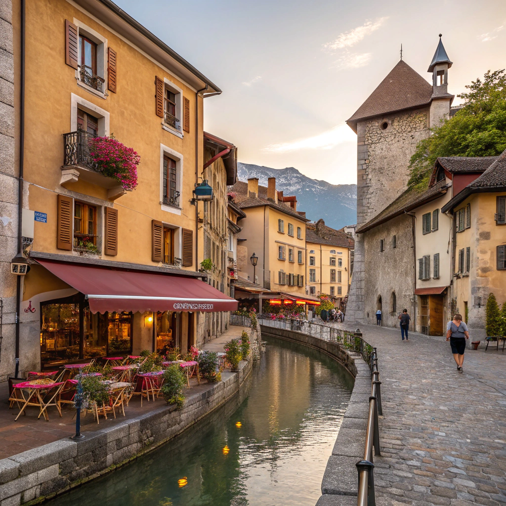 Besuch der Altstadt von Annecy