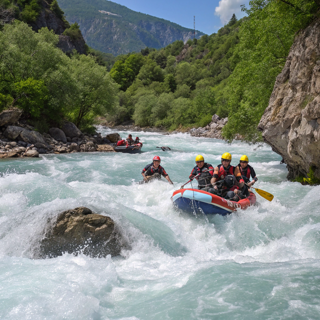 Rafting auf dem Arachthos