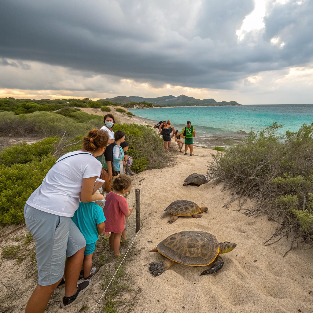 Schildkröten-Beobachtung auf Zakynthos