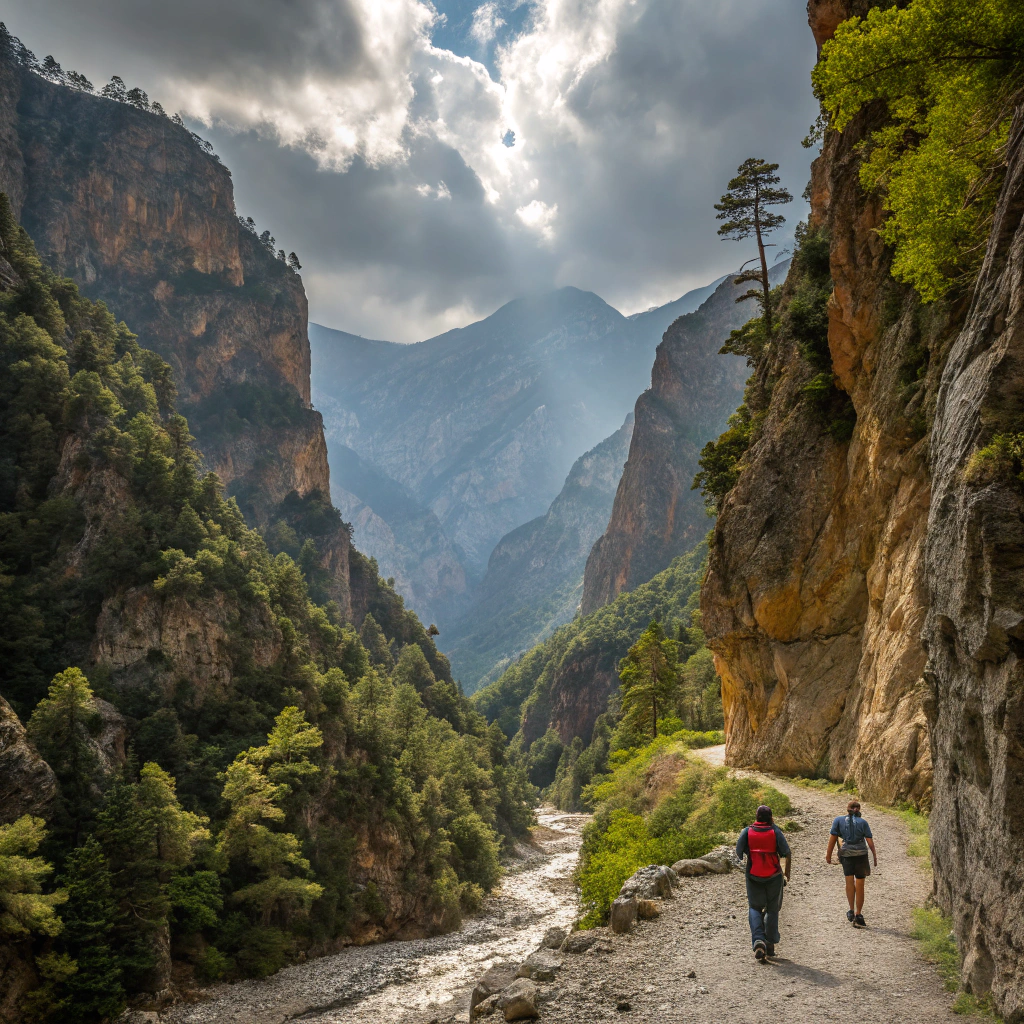 Wandelen in de Samaria-kloof
