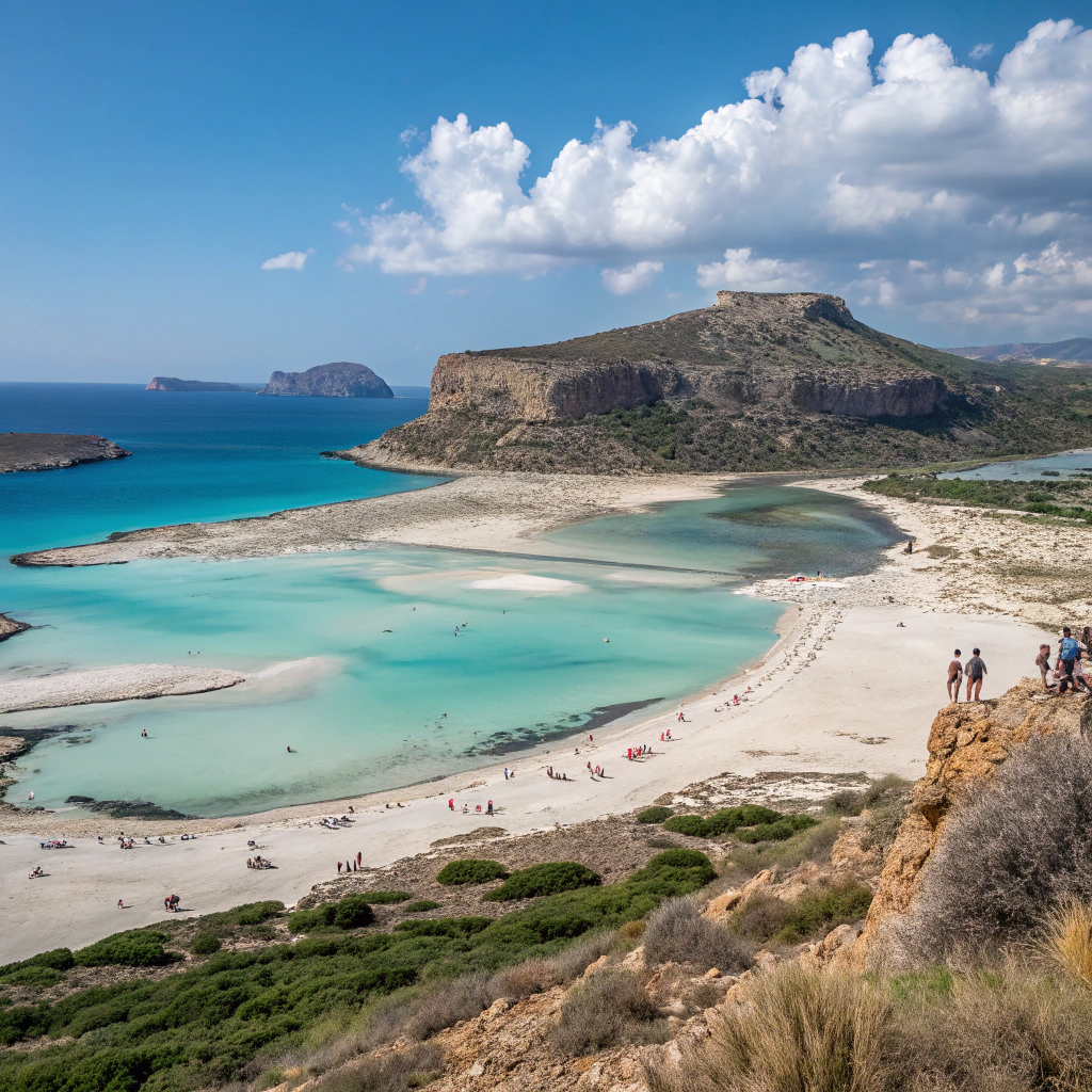 Boottocht naar de Balos-lagune