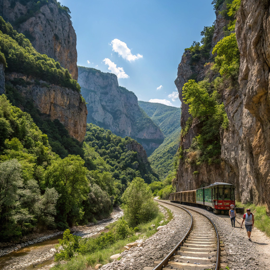 Wanderung durch die Vouraikos-Schlucht