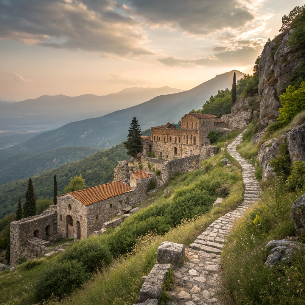 Besuch von Mystras