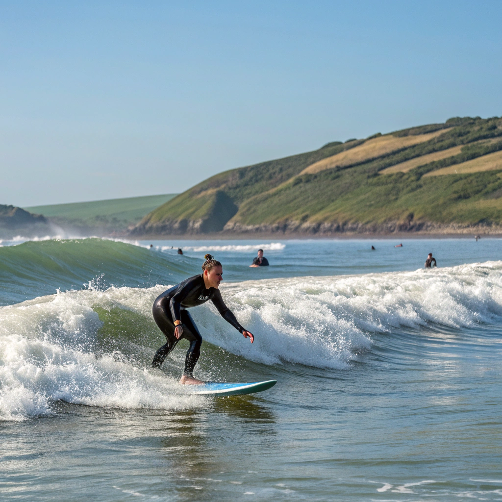 Surfen lernen in Woolacombe