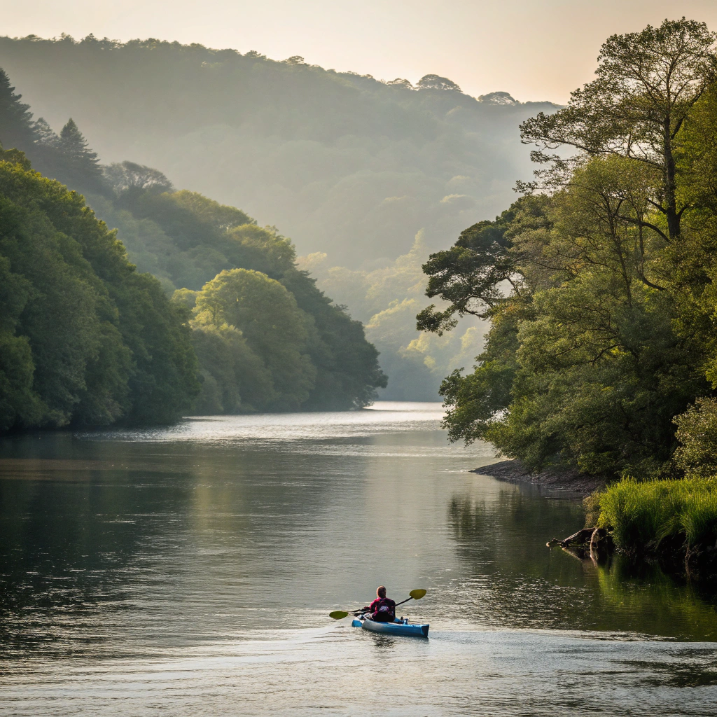 Kajakfahren auf dem River Dart