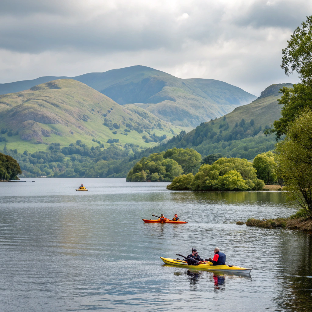 Kajak-Tour auf dem Lake District