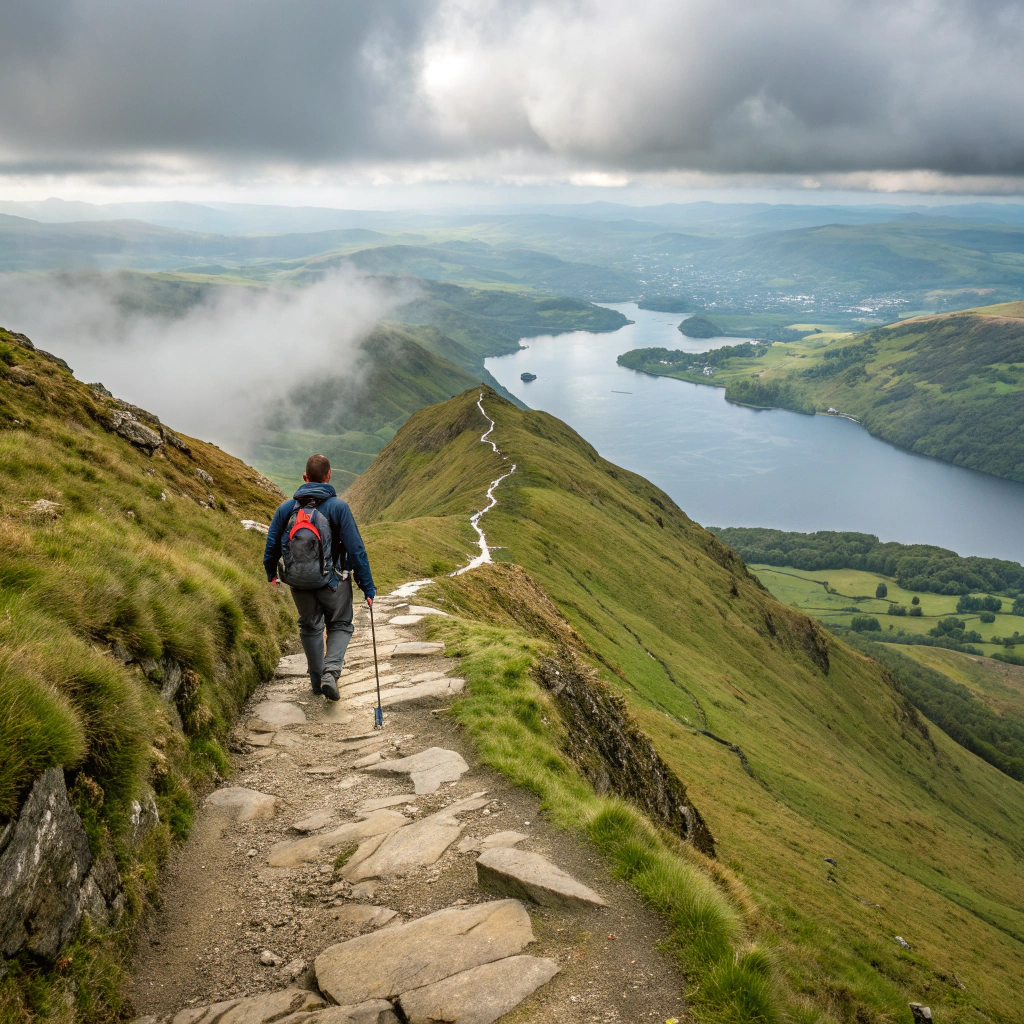 Wanderung auf den Old Man of Coniston