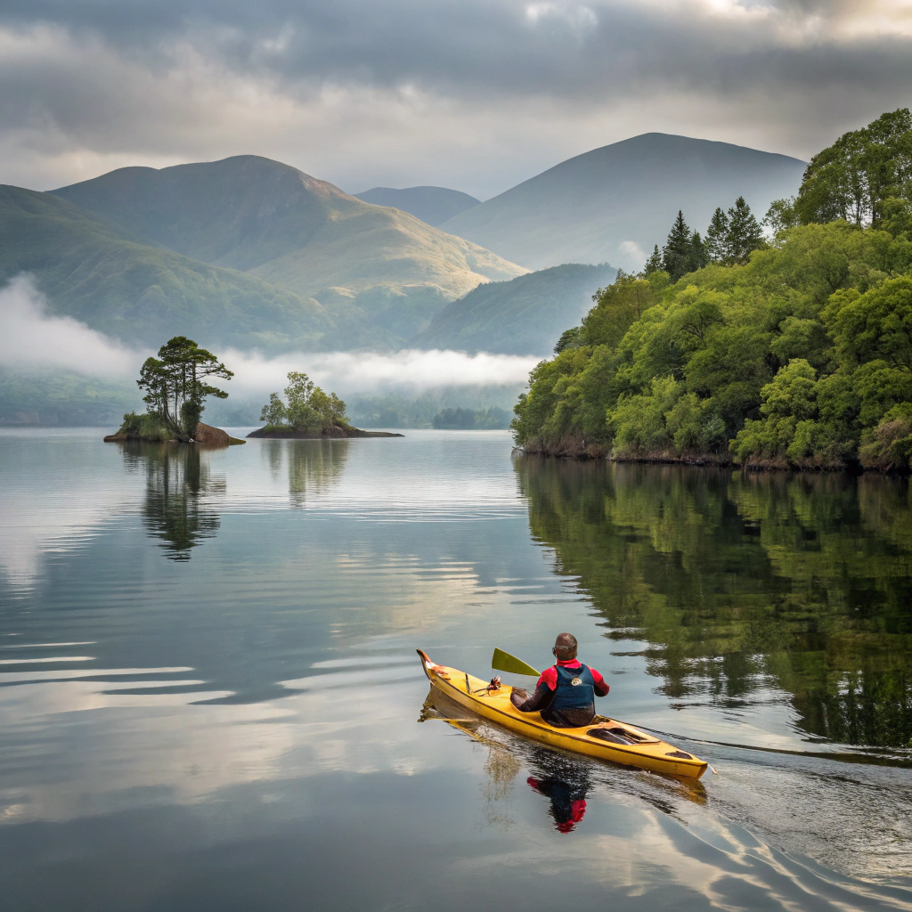Kajakfahren auf Derwentwater