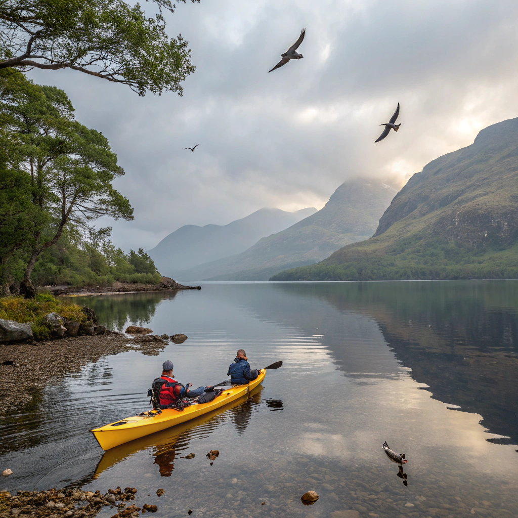 Kajaktour auf Loch Maree