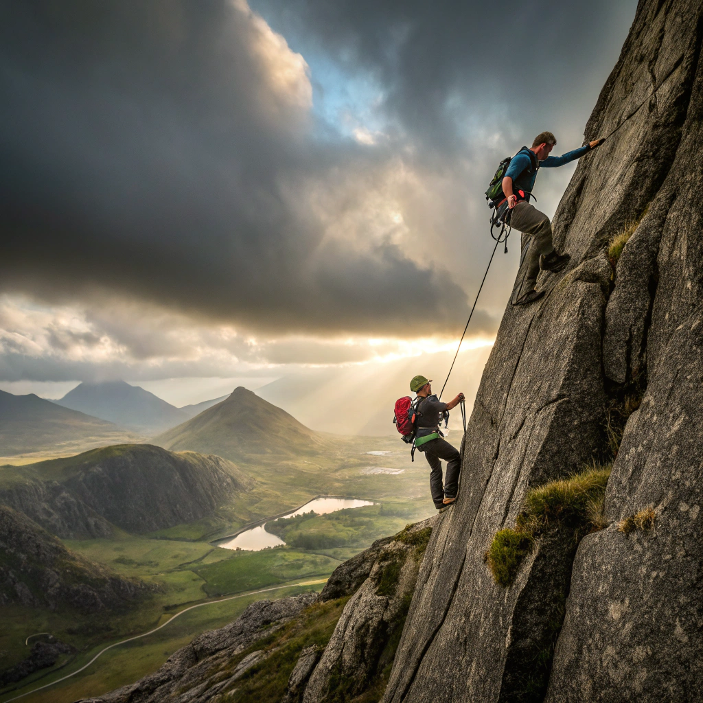 Klettern am Tryfan