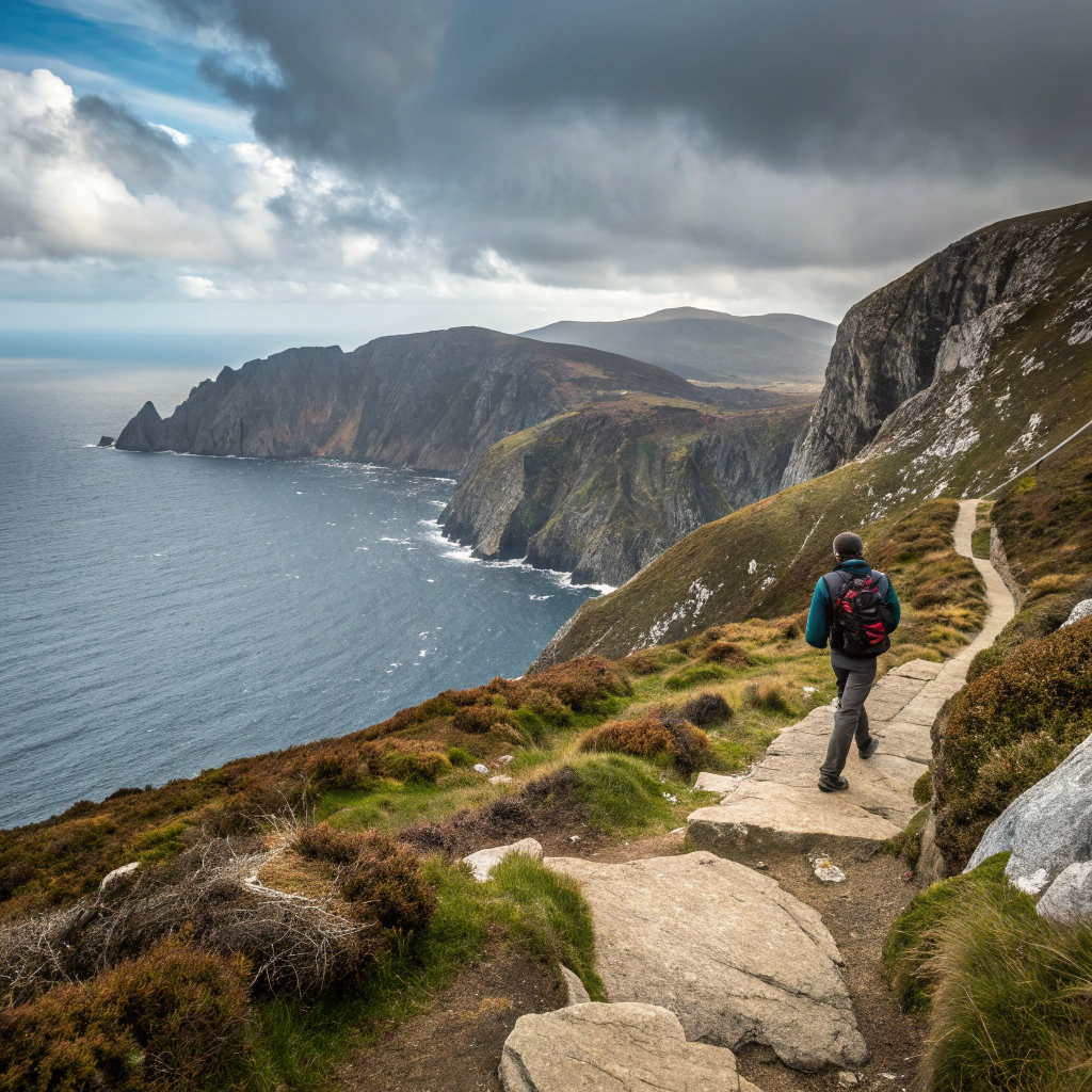 Wanderung auf Slieve League