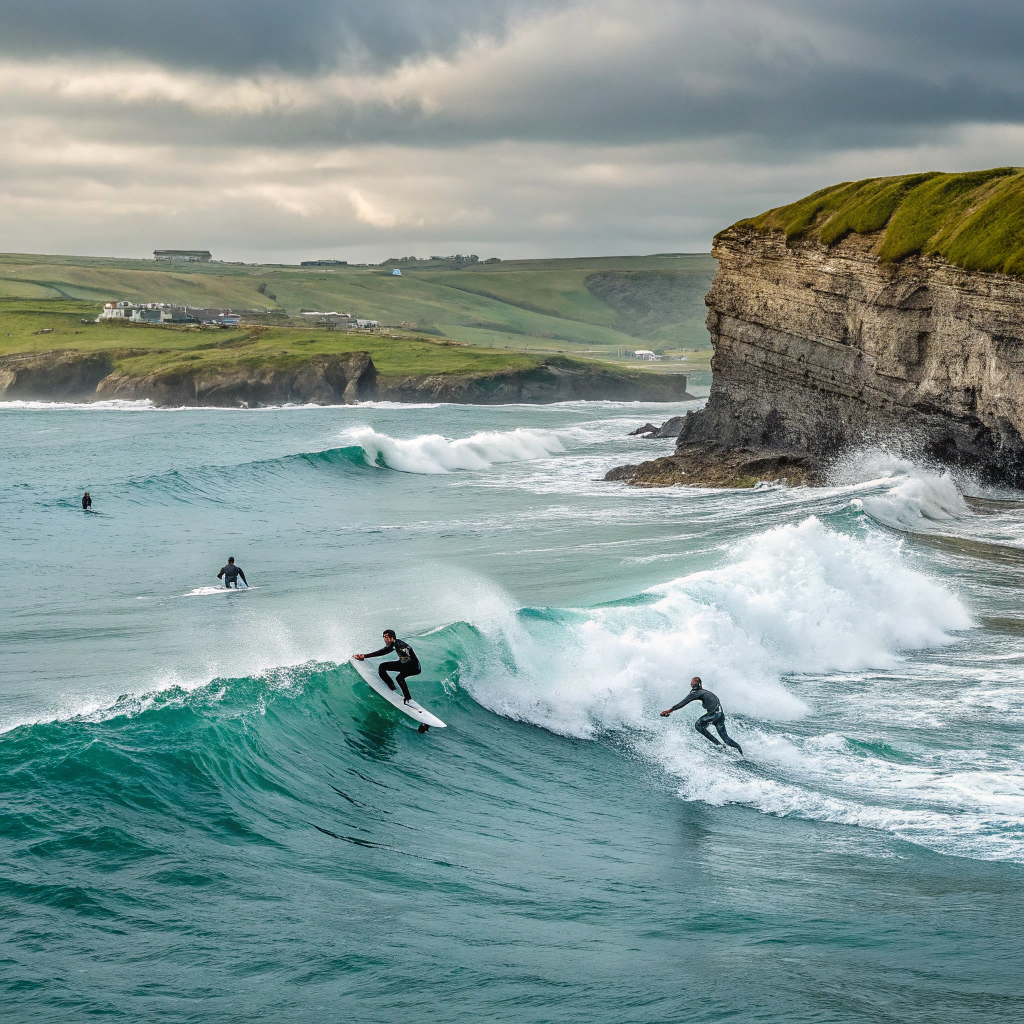 Surfen in Bundoran