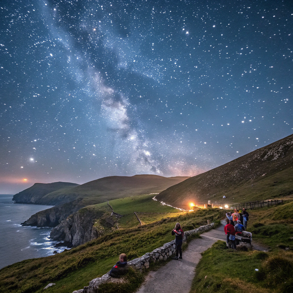 Sternenbeobachtung im Kerry International Dark-Sky Reserve