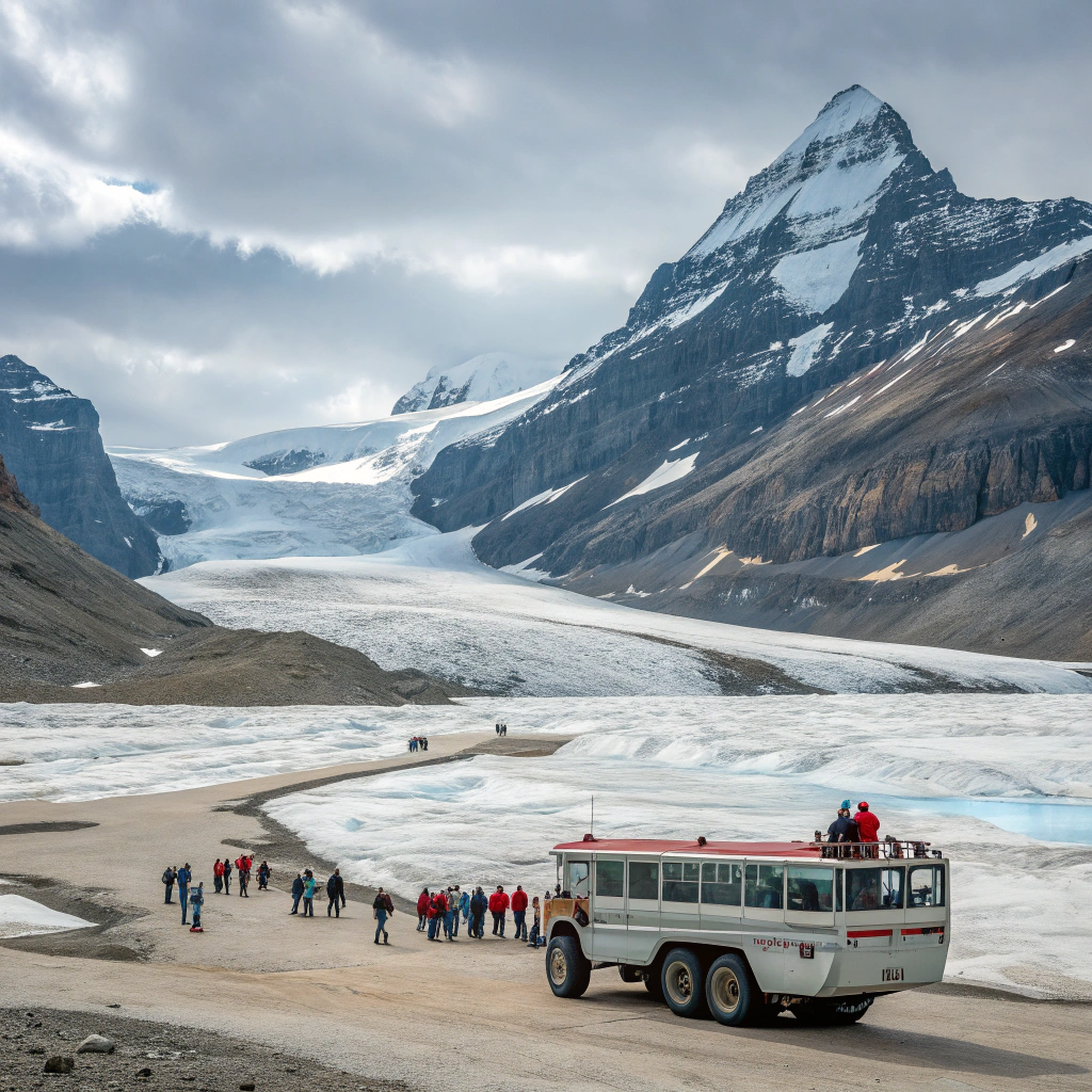 Besuch des Columbia Icefield