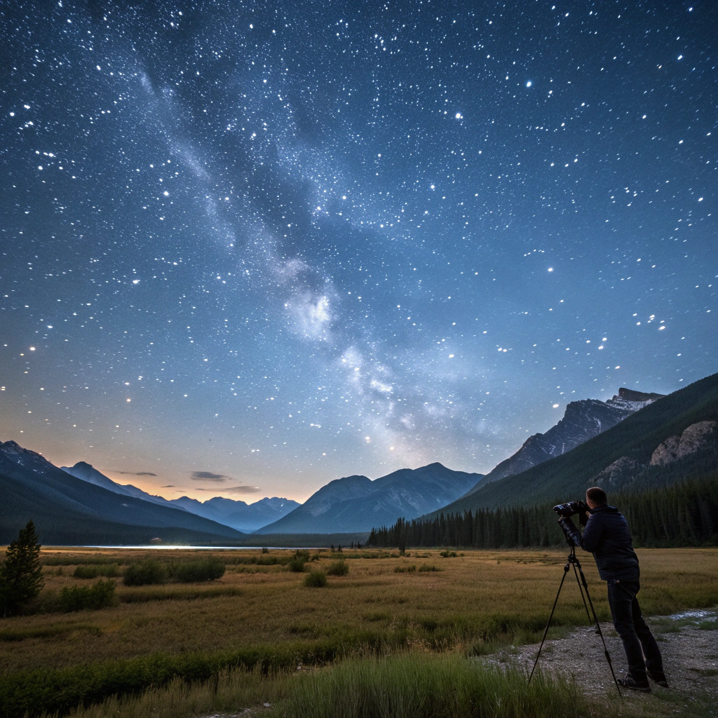Sternenbeobachtung im Jasper National Park