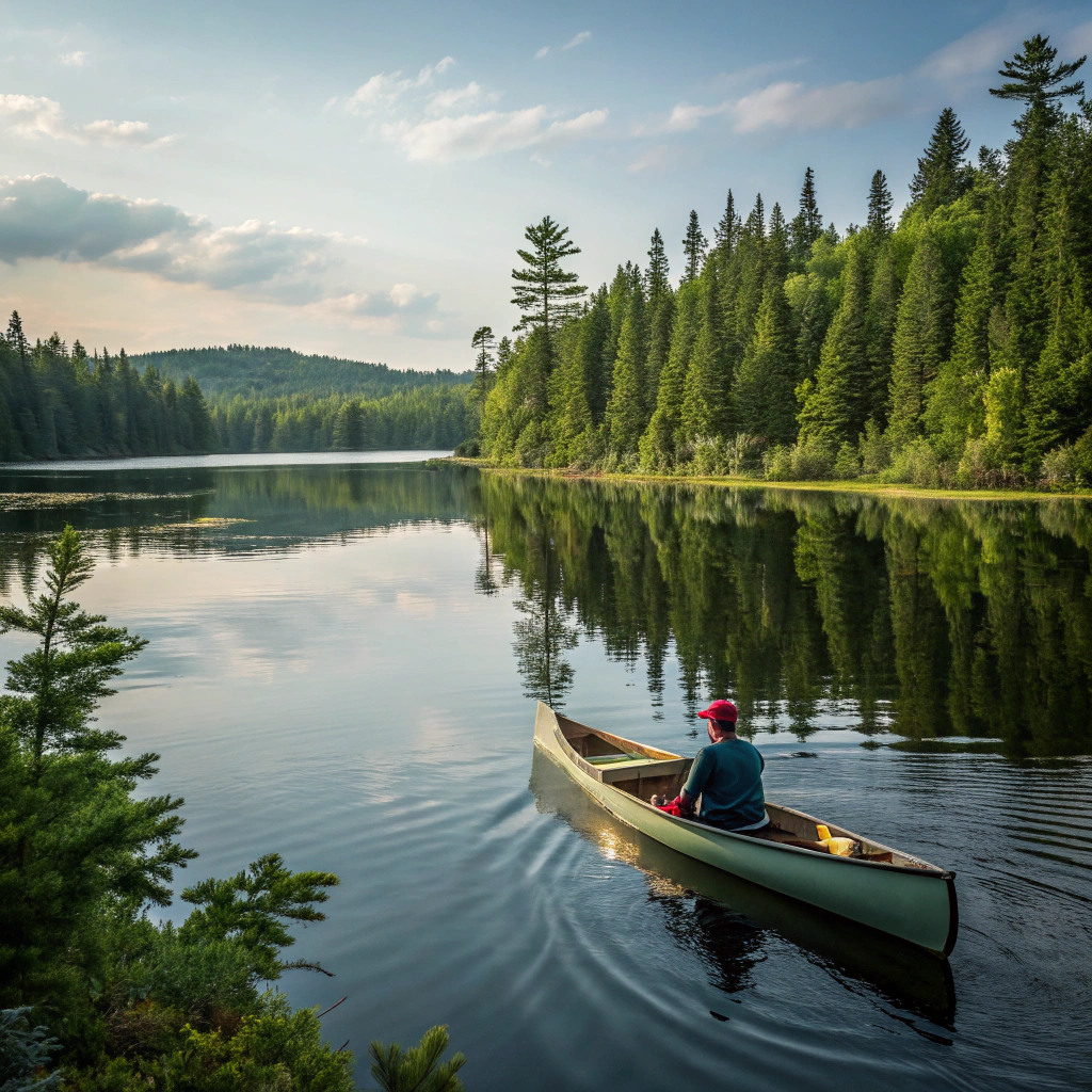 Kanoën in Algonquin Park