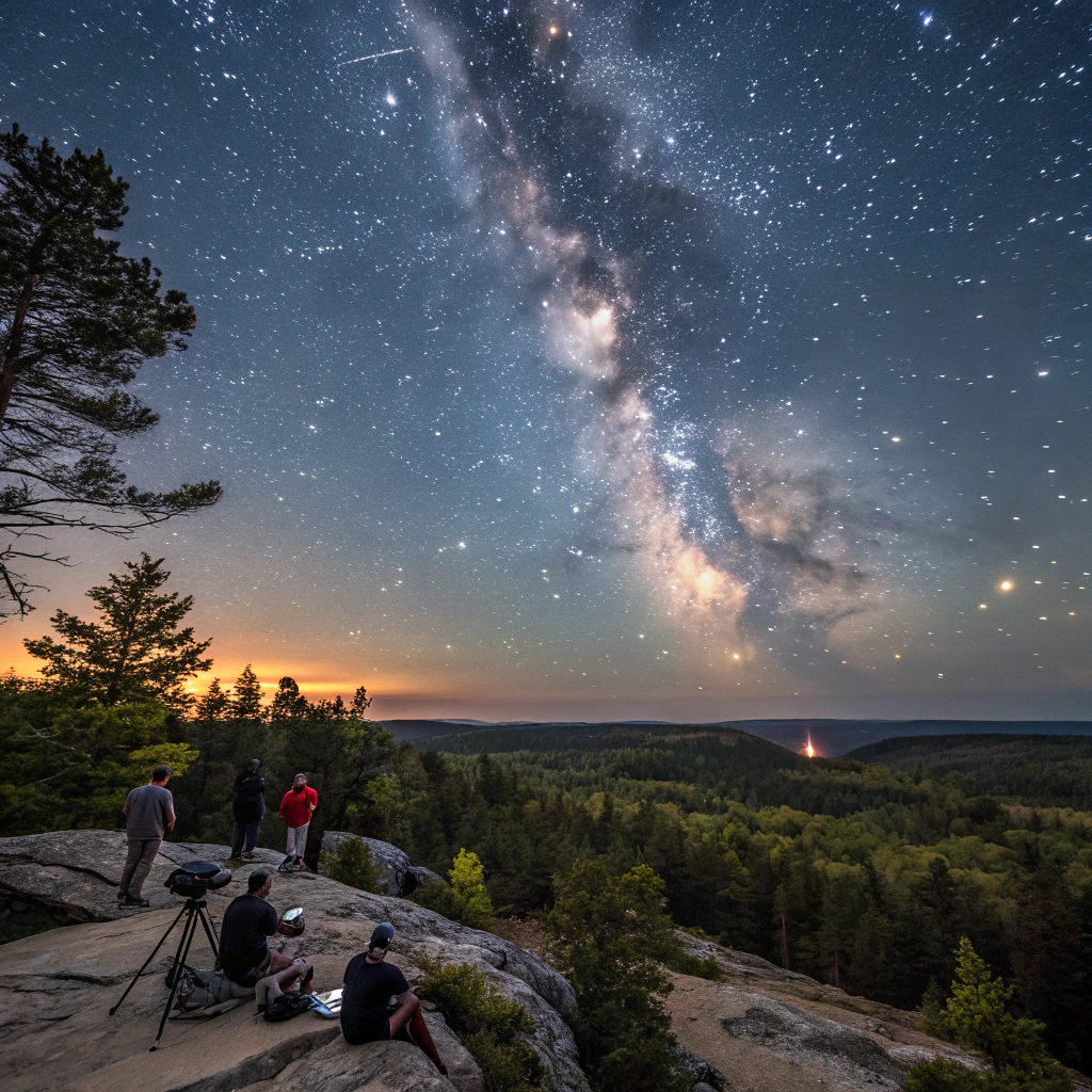 Sterrenkijken in het Torrance Barrens Dark-Sky Preserve