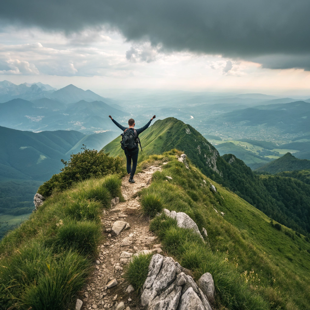 Wanderung auf den Gjeravica
