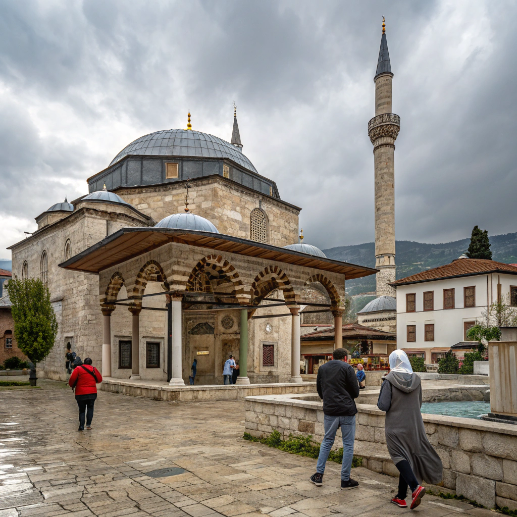 Besuch des Hadum-Moschee