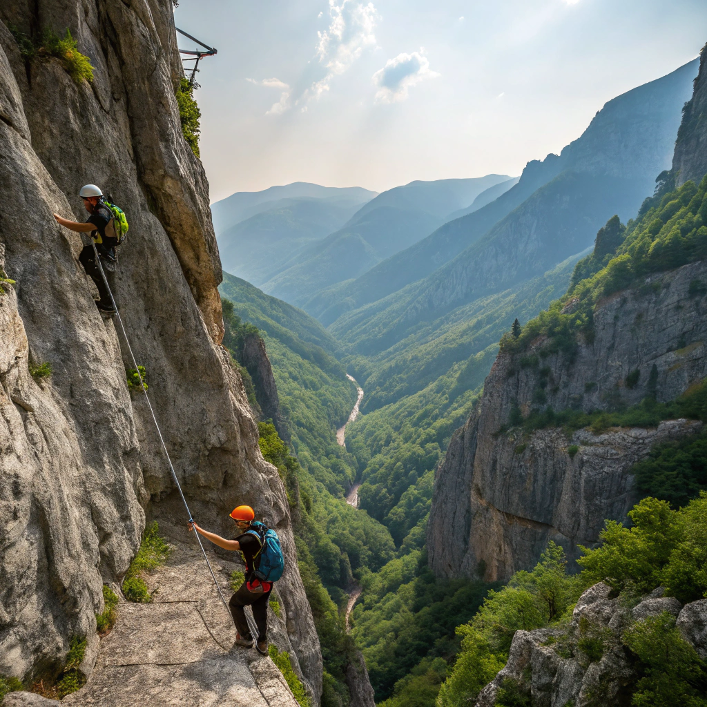 Klettersteig Ariu (Bärenpfad)