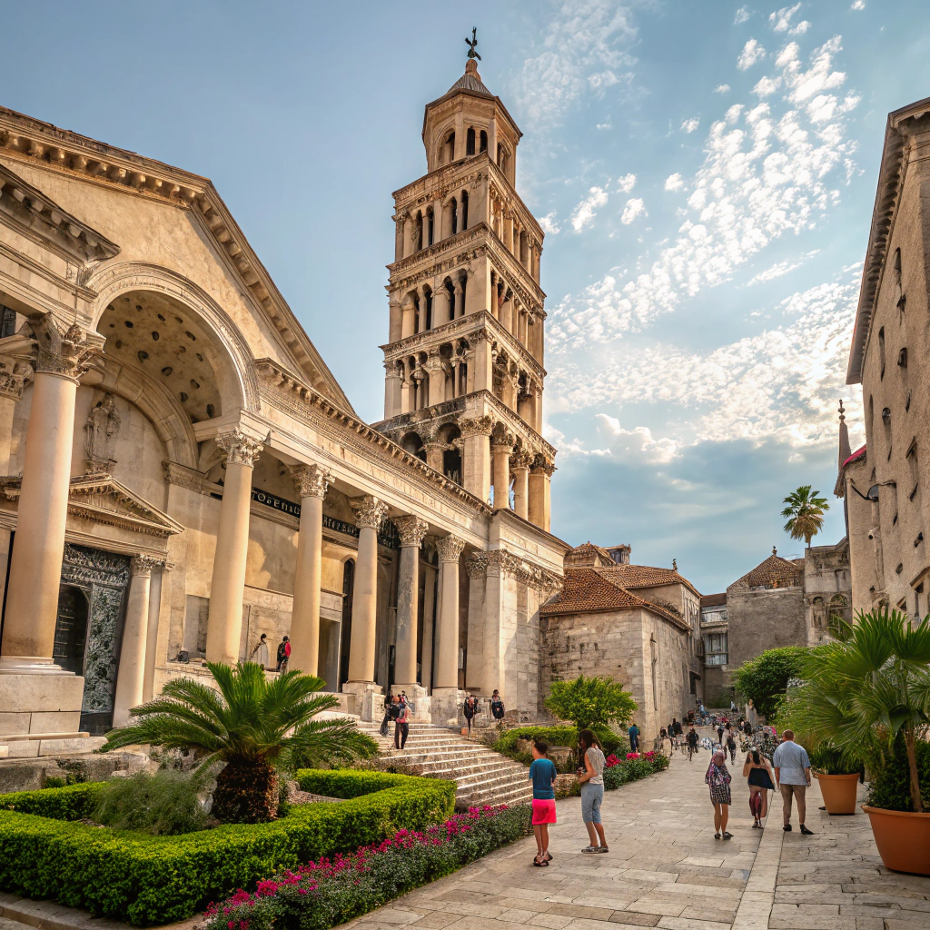 Besichtigung des Diokletianpalastes in Split