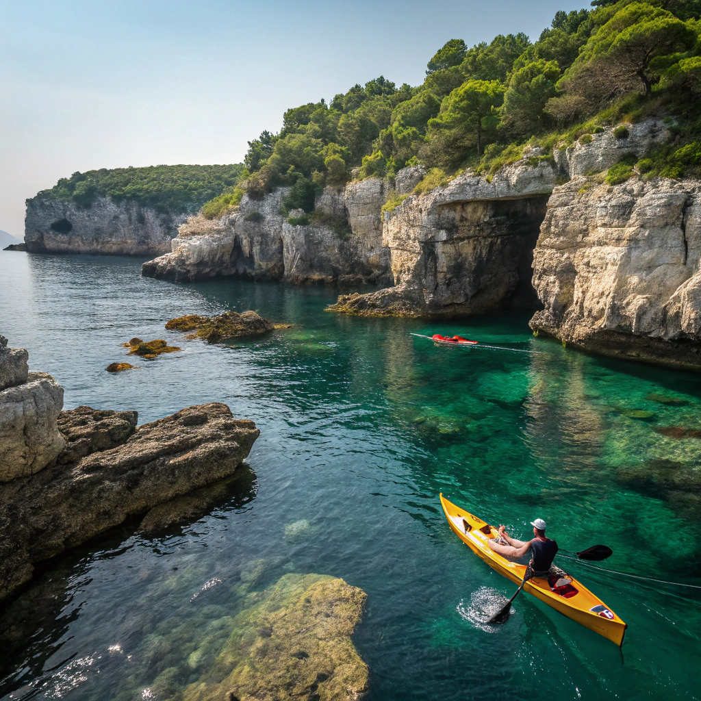 Tour in kayak nel Parco Nazionale di Premantura