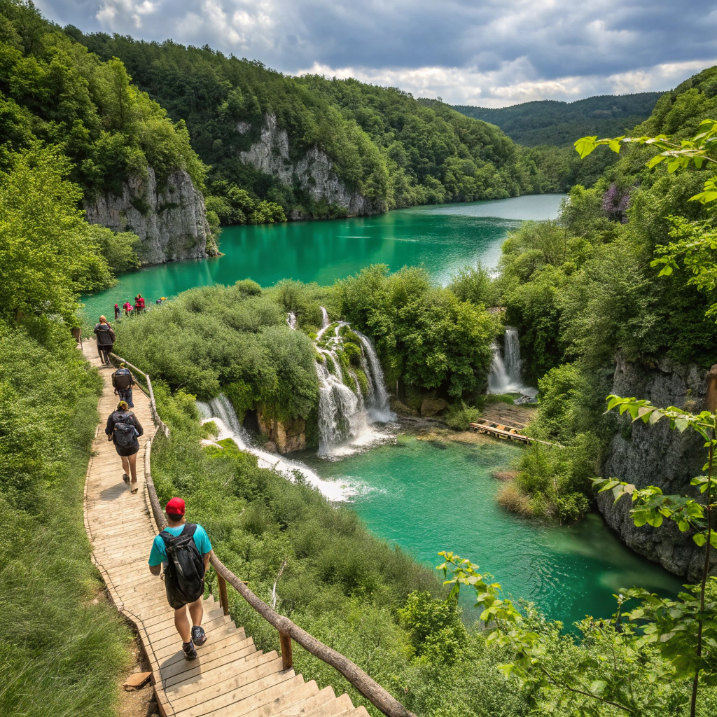 Wandern im Nationalpark Plitvicer Seen