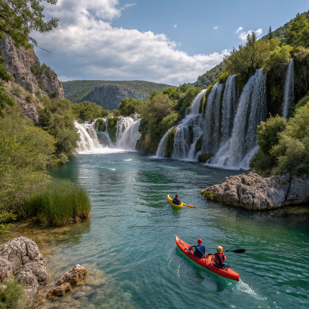 Kajaktour auf dem Zrmanja-Fluss